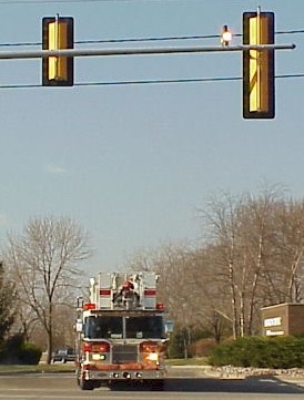 Solid White Confirmation Light (Traffic Signal)